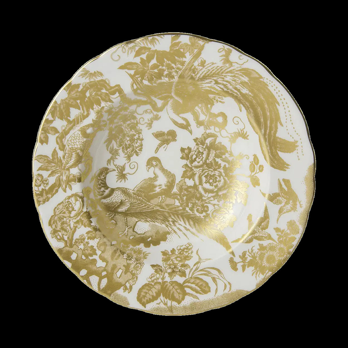 Aves Dinnerware in Gold