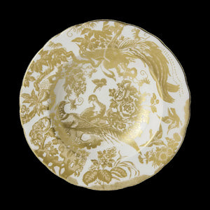 Aves Dinnerware in Gold