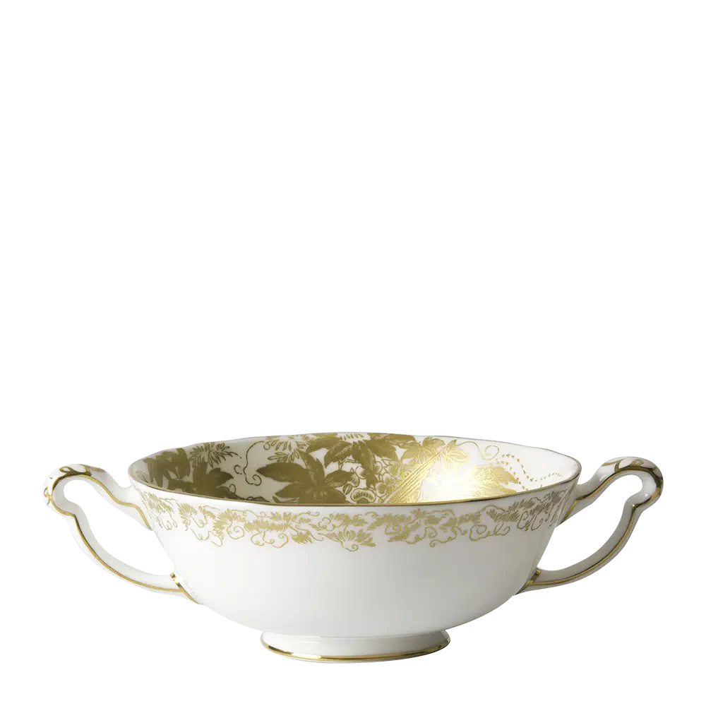 Aves Dinnerware in Gold