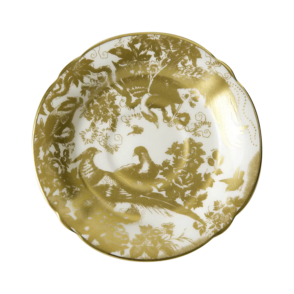 Aves Gold Tea Cup & Saucer