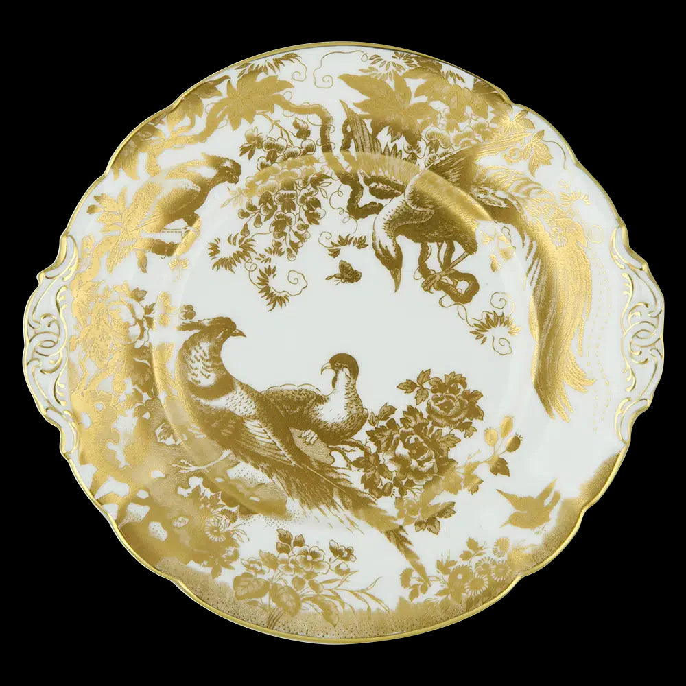 Aves Dinnerware in Gold