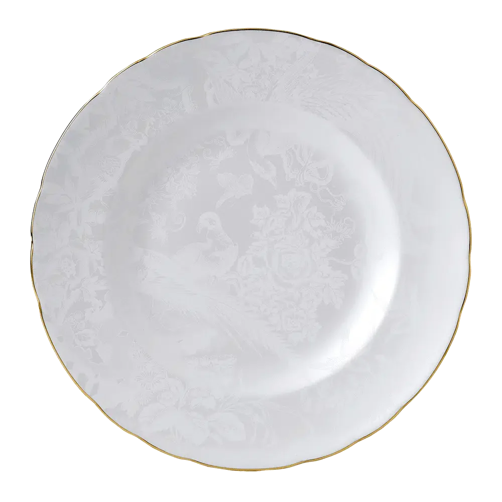Aves Dinnerware in Pearl