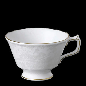 Aves Pearl Tea Cup & Saucer