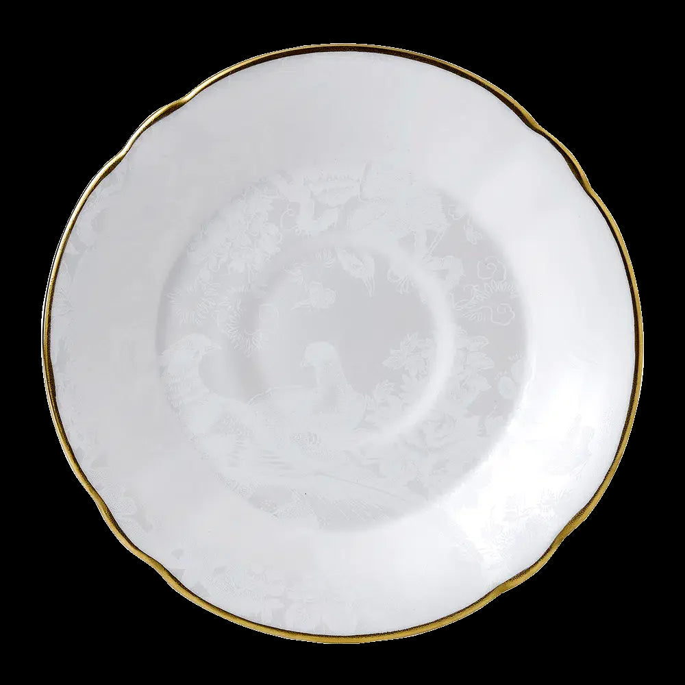 Aves Pearl Tea Cup & Saucer