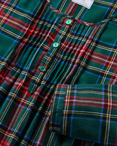 Women’s Brushed Twill Beatrice Nightgown in Kensington Tartan