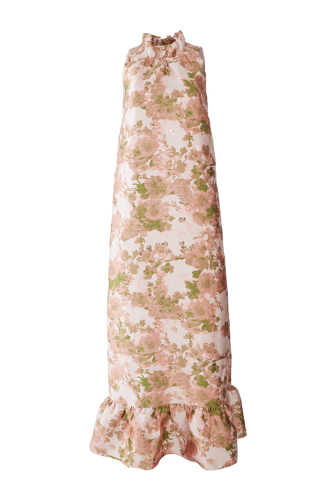 Camille Gown Baby’s Breath Jacquard
