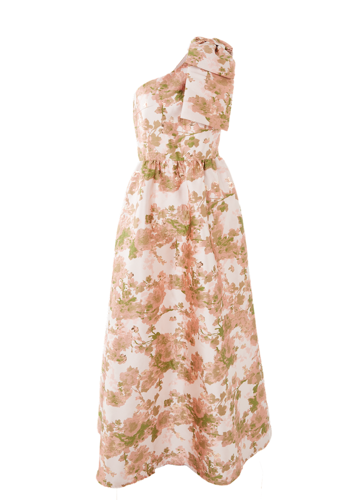 Caroline Gown Baby’s Breath Jacquard