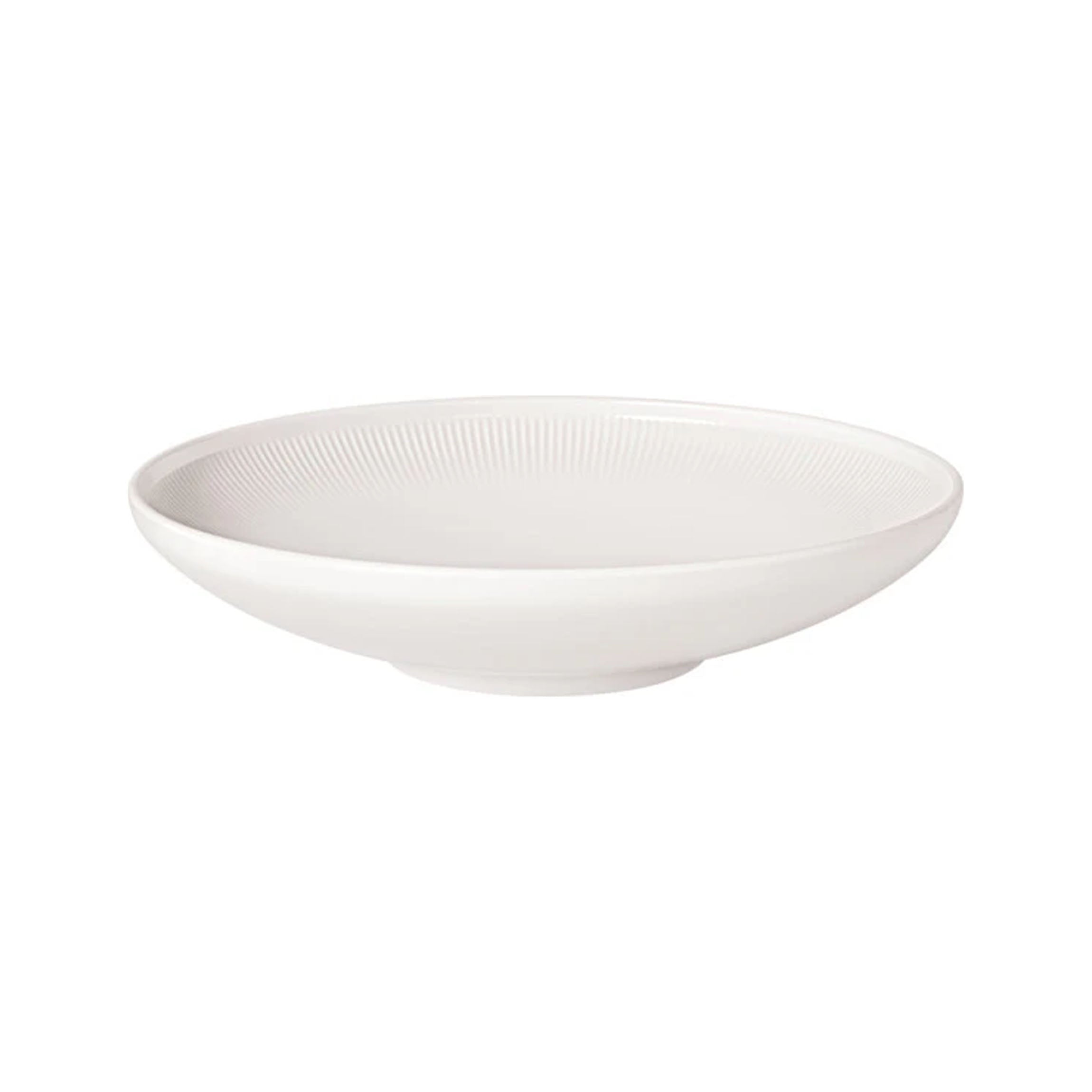 Afina 9.75" Deep Coup Plate in White