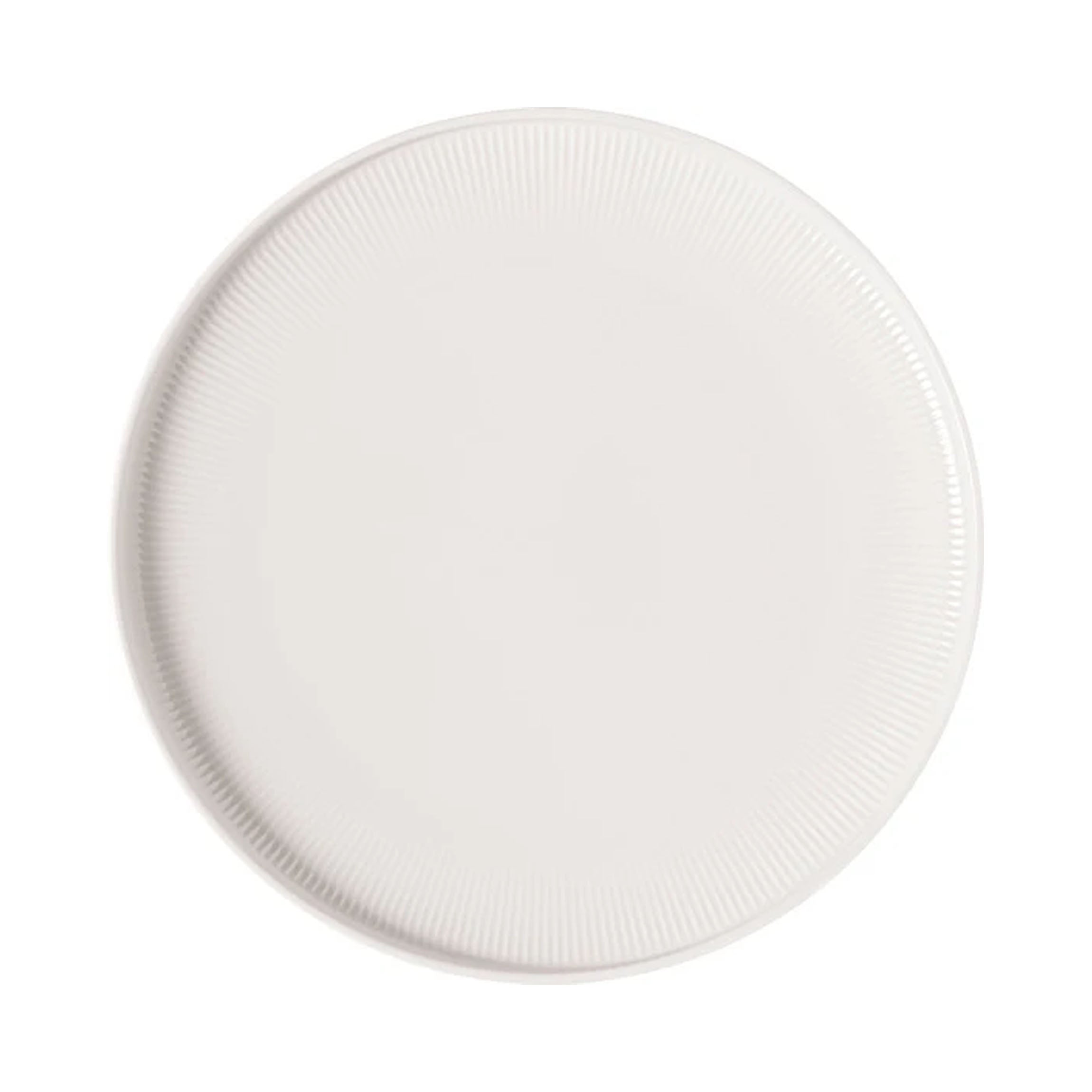 Afina Dinner Plate in White