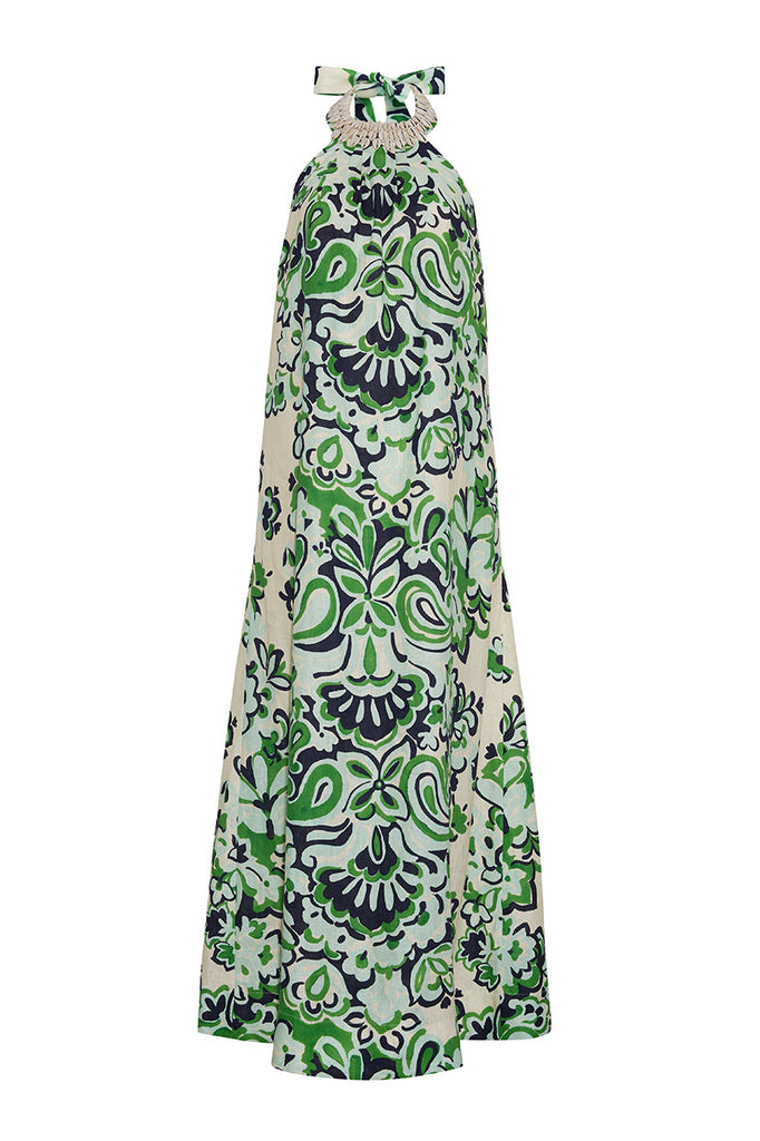 Aimee Dress in Estelle Mint