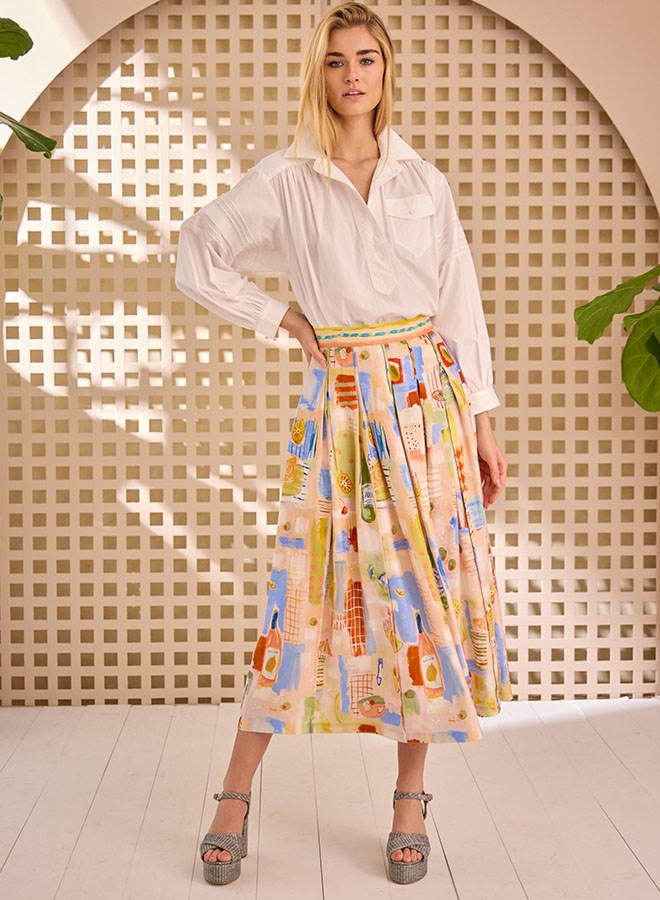 Alexis Skirt in Happy Hour