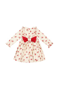 Anastasia Christmas Smocked Dress