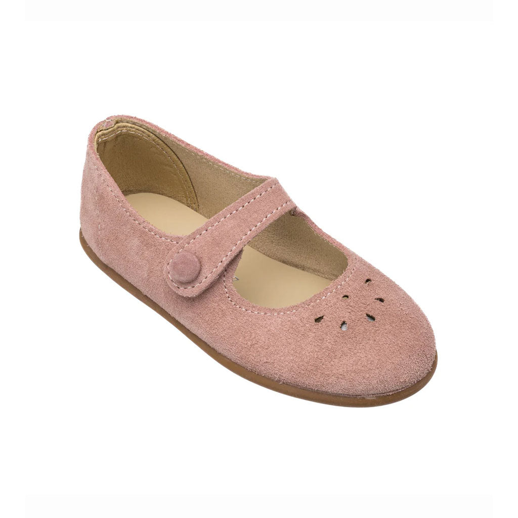 Andi Mary Jane Suede Rose