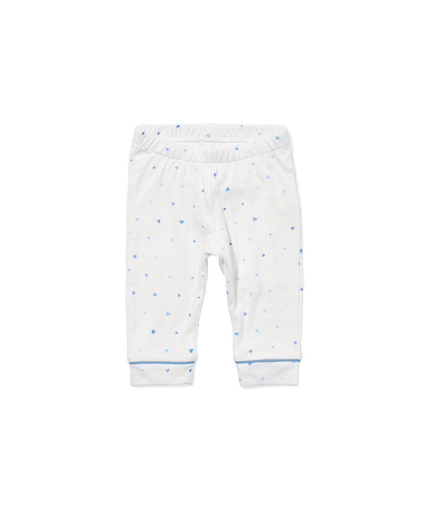 Andy Baby Legging in Blue Hearts