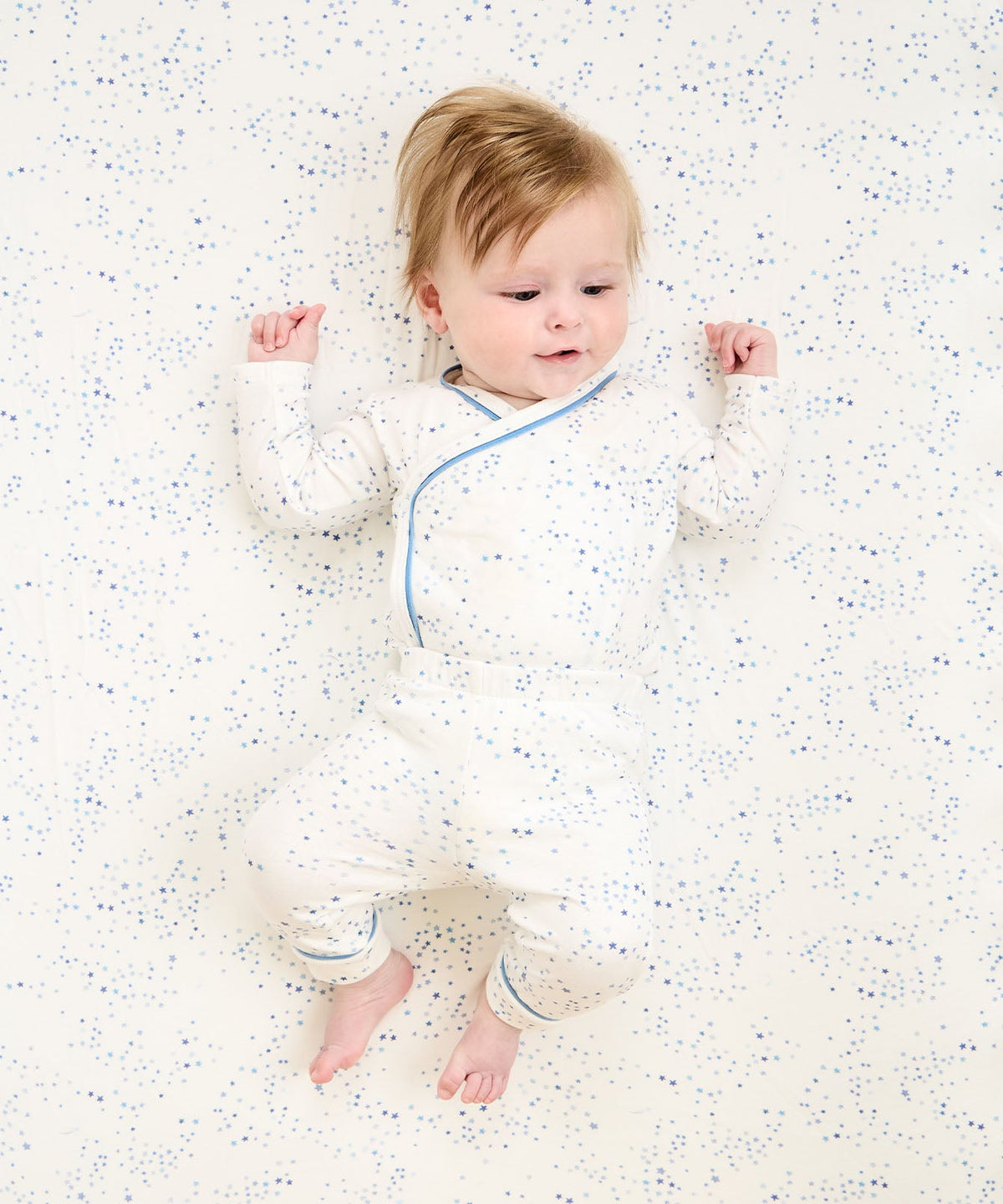 Andy Baby Legging in Blue Star