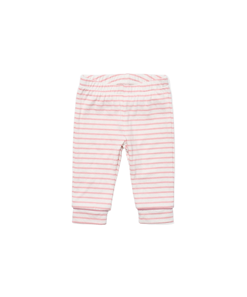 Andy Baby Legging in Dusty Rose Mini Stripe