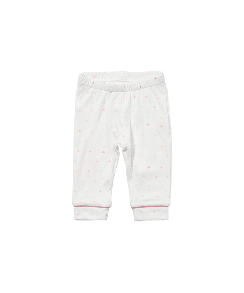 Andy Baby Legging in Rose Hearts