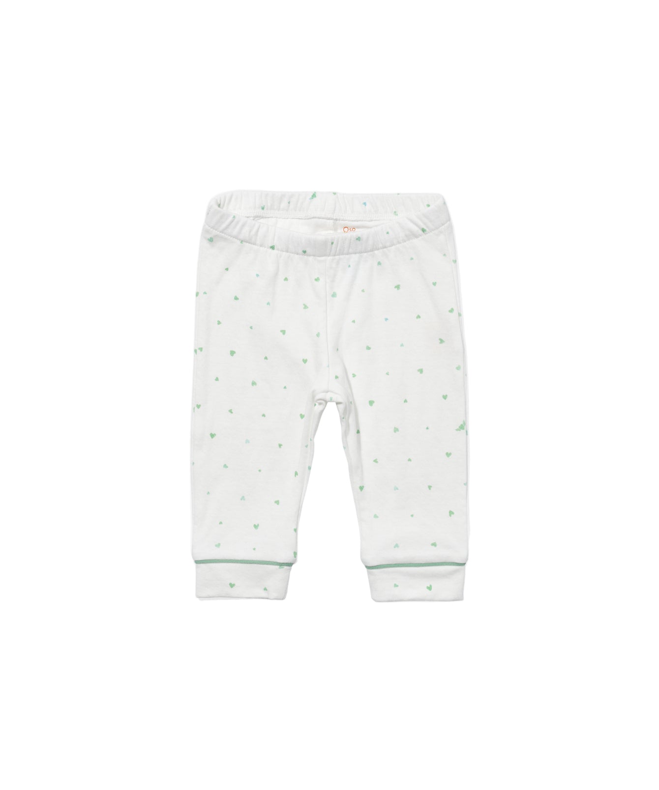Andy Baby Legging in Seafoam Hearts
