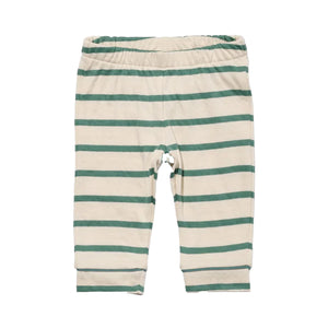 Andy Baby Legging in Pine Stripe