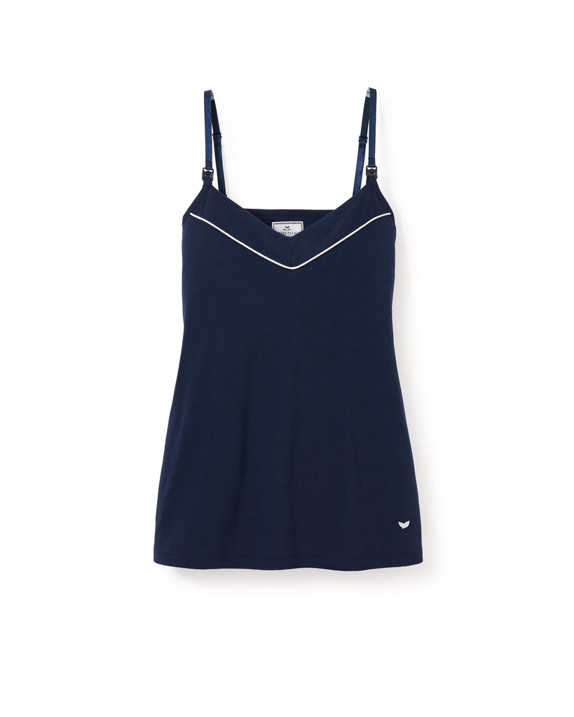 Women’s Pima Maternity Camisole in Navy