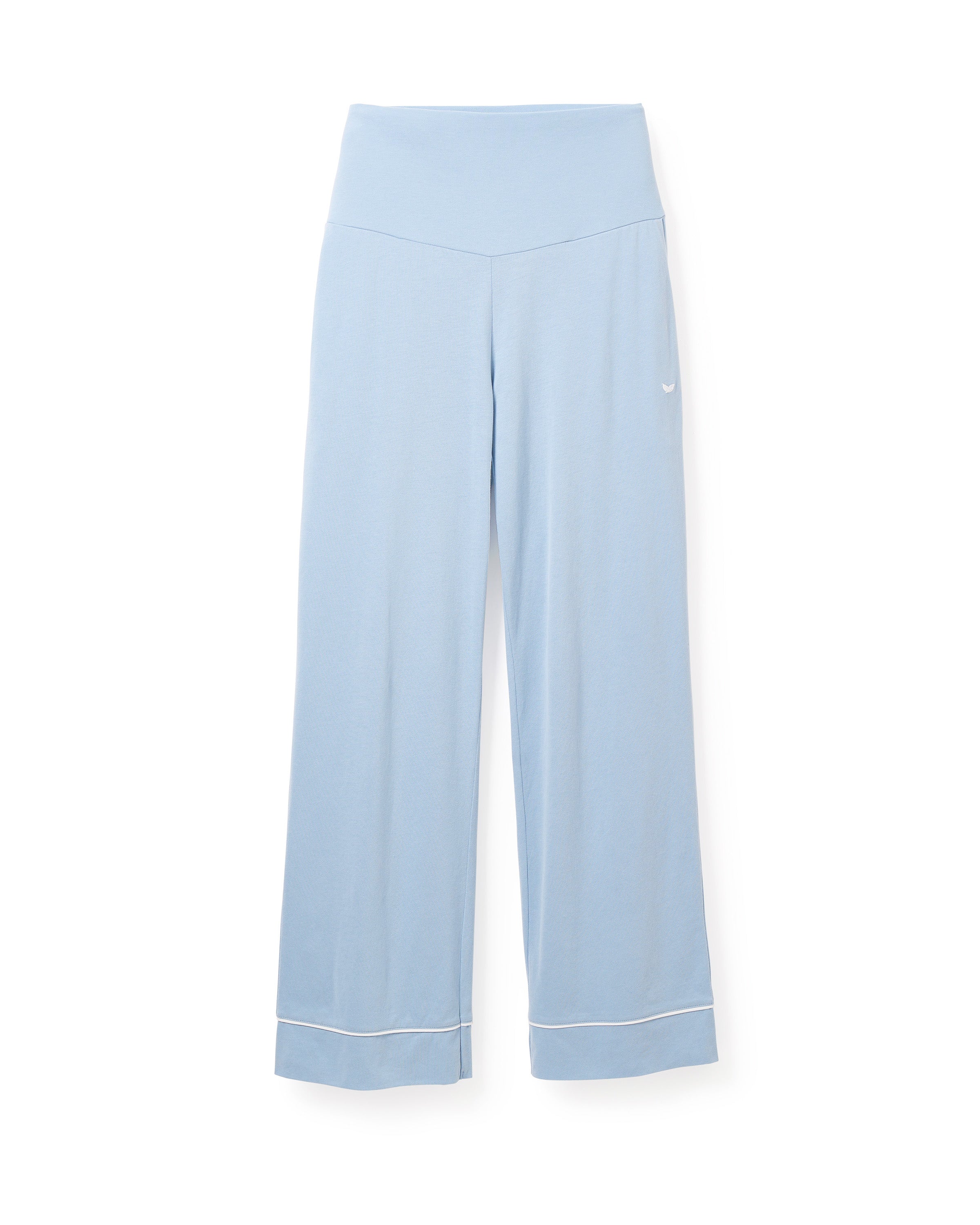 Women’s Pima Maternity Pants in Periwinkle