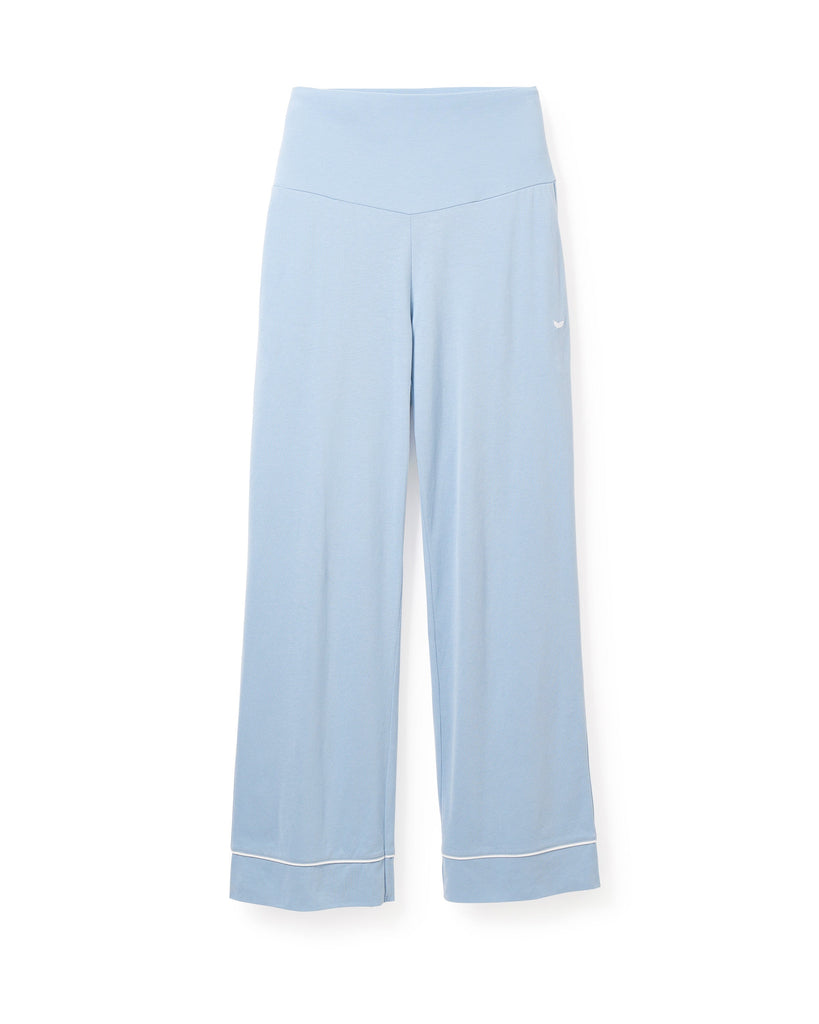 Women’s Pima Maternity Pants in Periwinkle
