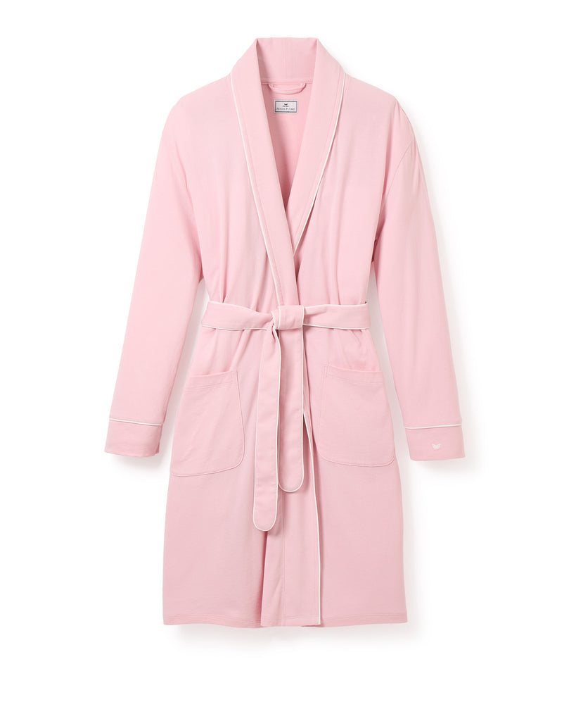 Women’s Pima Maternity Robe in Pink