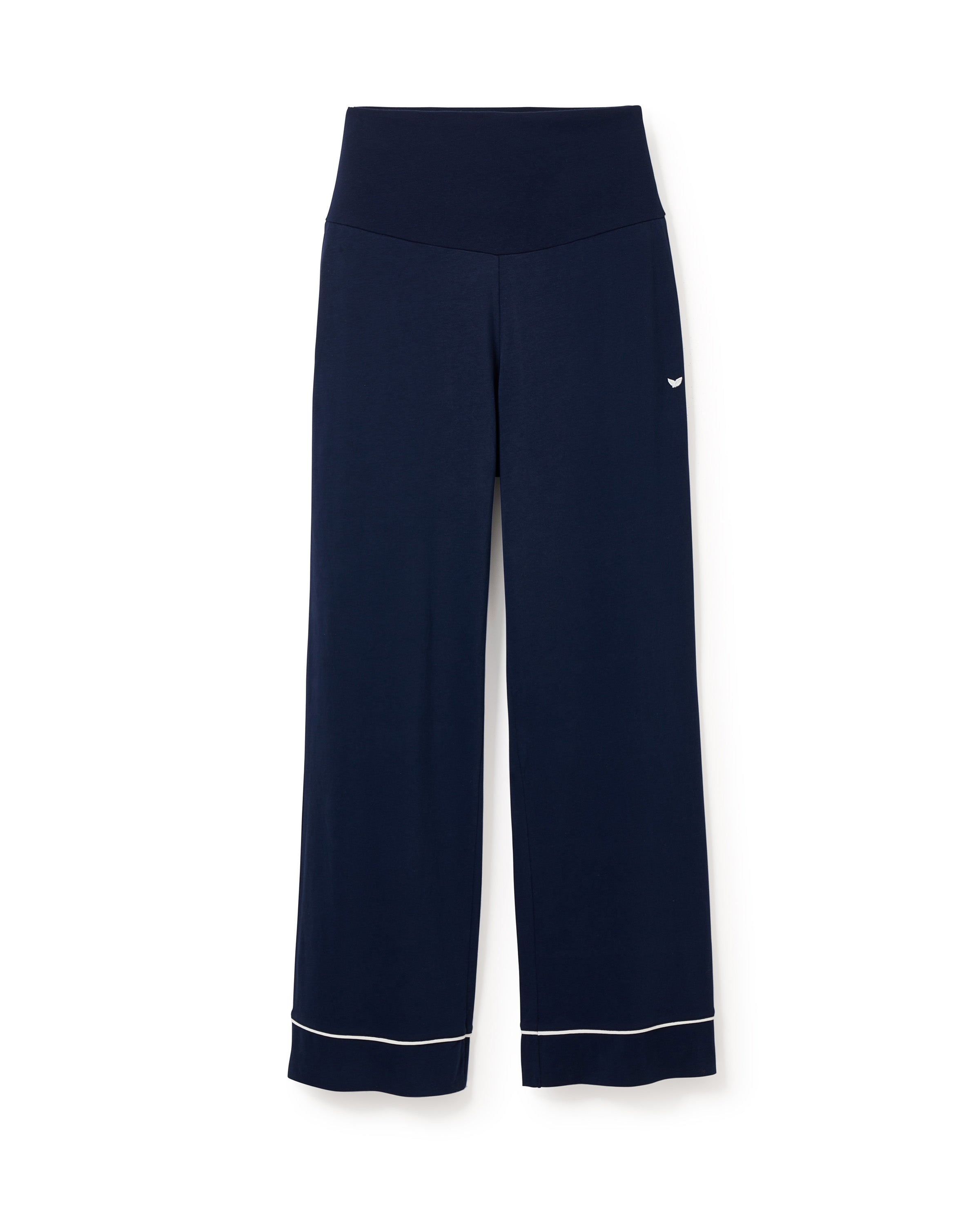 Women’s Pima Maternity Pants in Navy