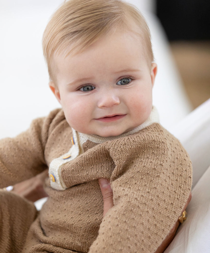 Archie Jumpsuit in Camel
