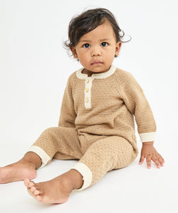 Archie Jumpsuit in Camel