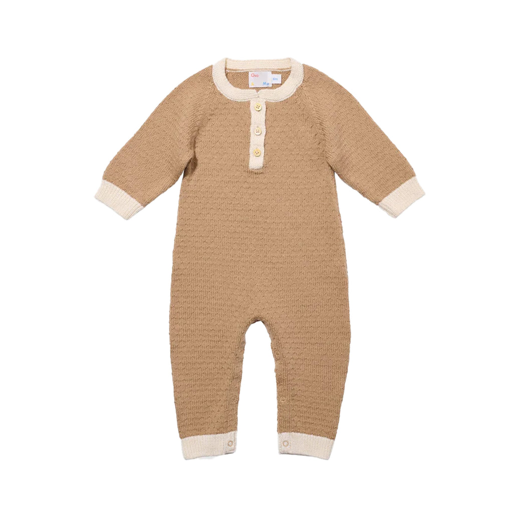 Archie Jumpsuit in Camel