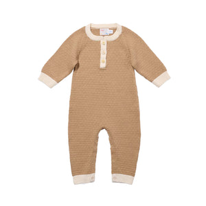 Archie Jumpsuit in Camel