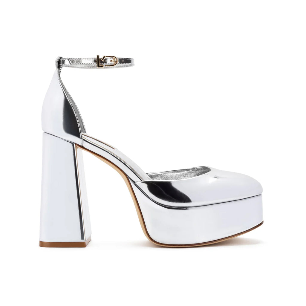 Ari Pump In Silver Specchio