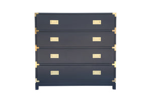 Large Carlyle Campaign Dresser in Navy