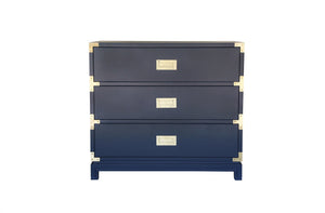 Small Carlyle Campaign Dresser in Navy
