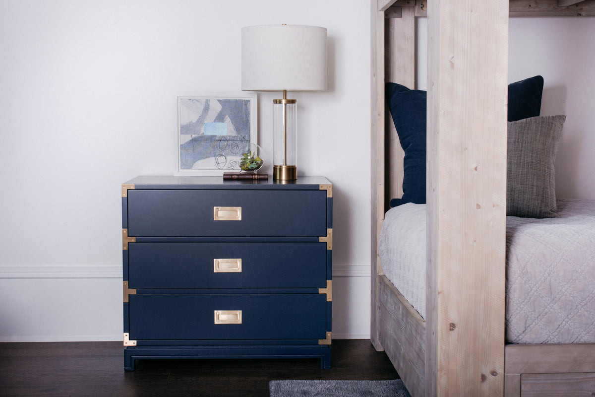 Small Carlyle Campaign Dresser in Navy