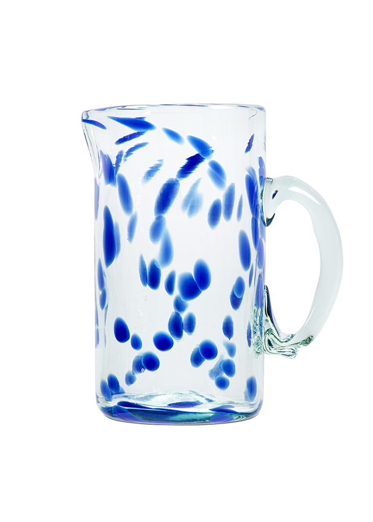 Late Afternoon Azul Blue Glass Jug