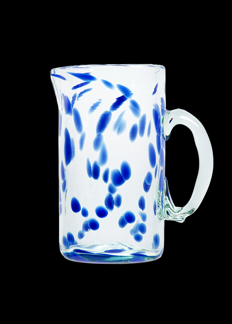 Late Afternoon Azul Blue Glass Jug