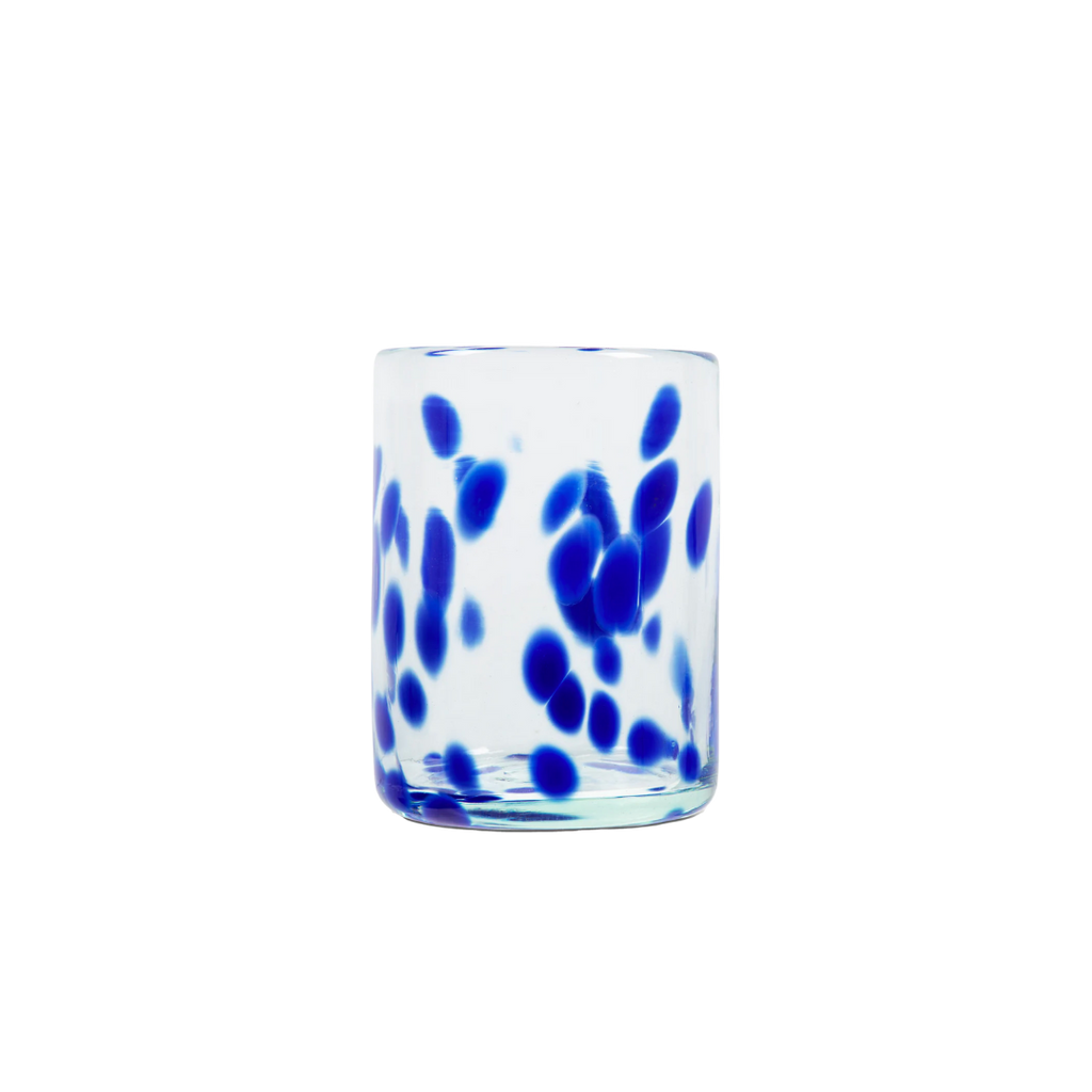Blue Azul Drinking Glass Tumbler