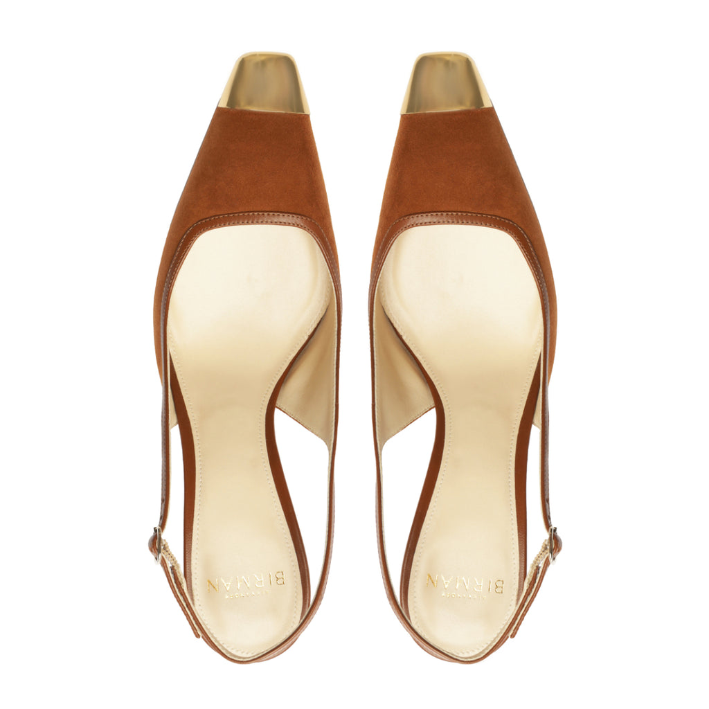 Olivia 85 Slingback in Espresso