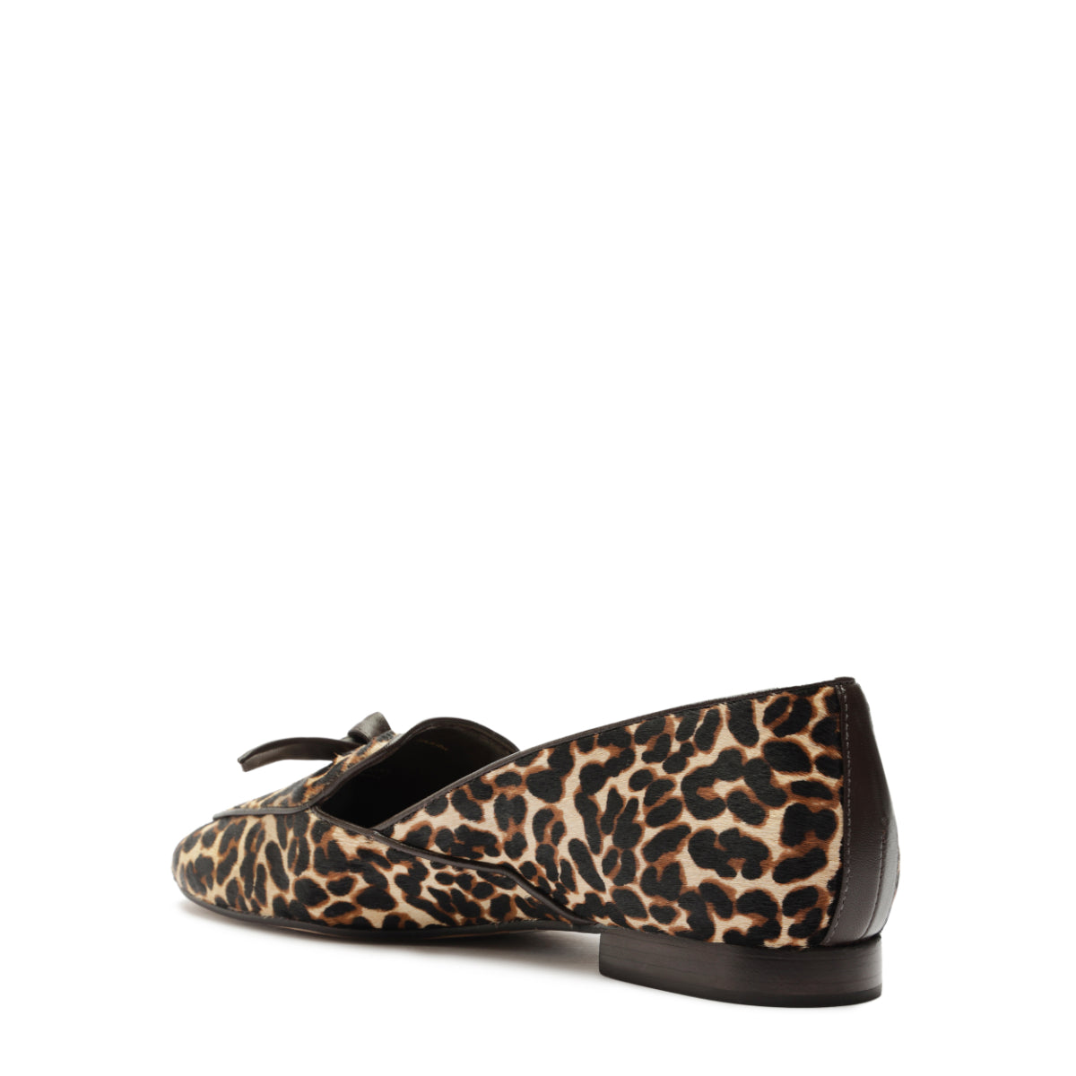 Clarita Belgian Loafer in Leopard