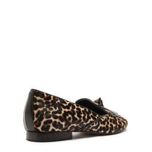 Clarita Belgian Loafer in Leopard