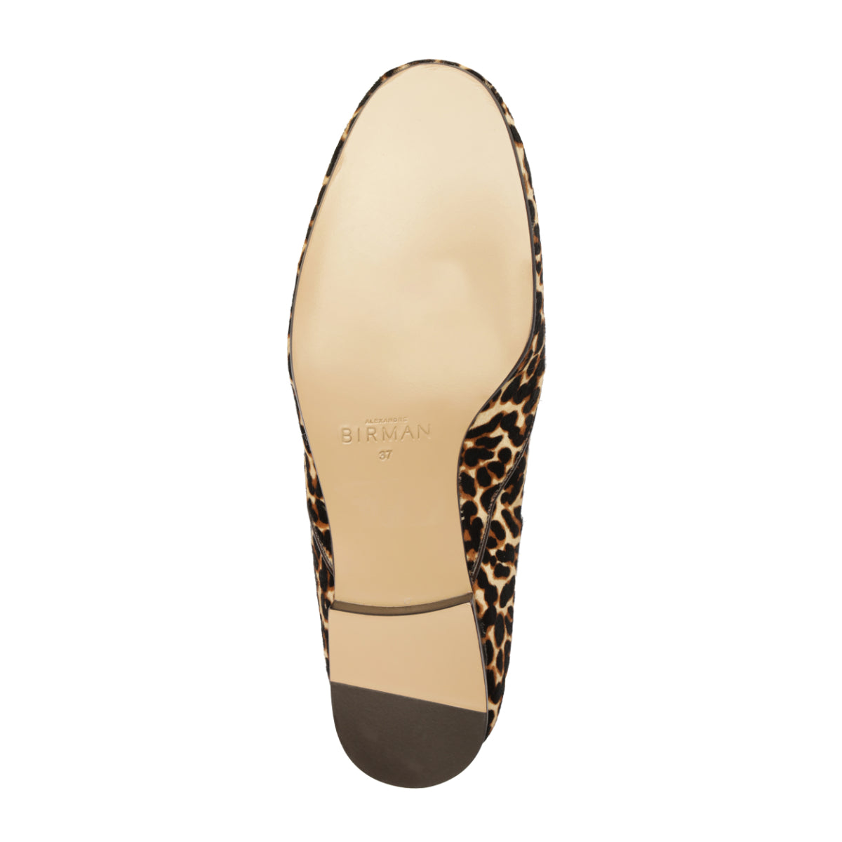 Clarita Belgian Loafer in Leopard
