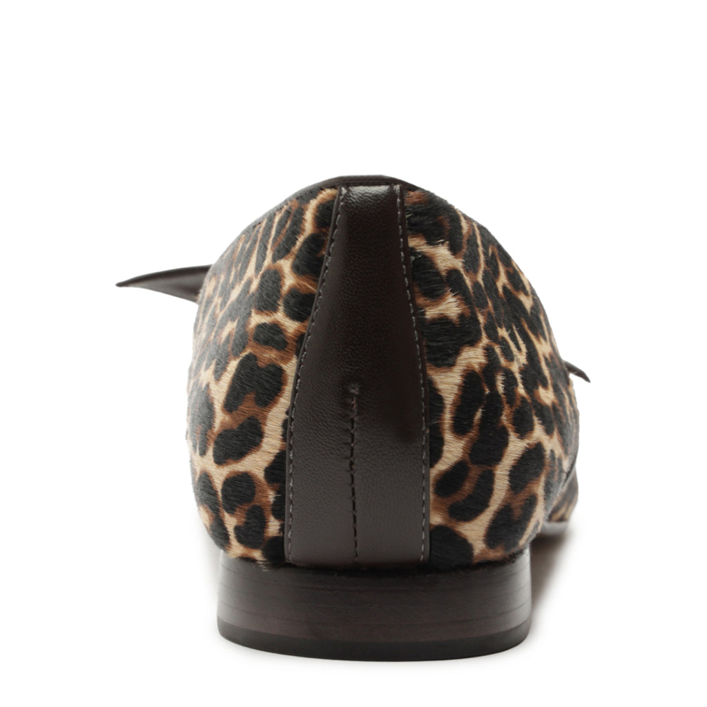 Clarita Belgian Loafer in Leopard