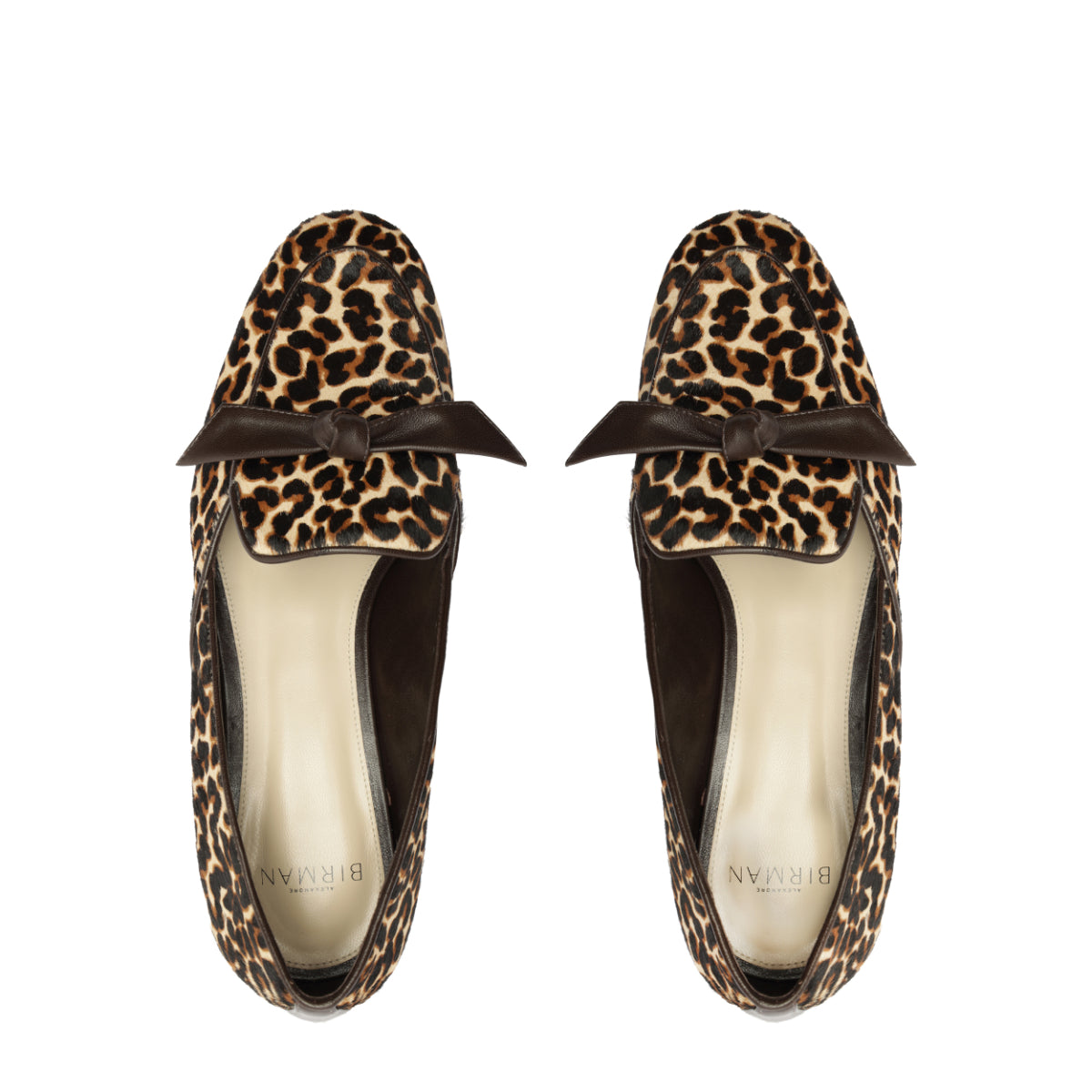 Clarita Belgian Loafer in Leopard