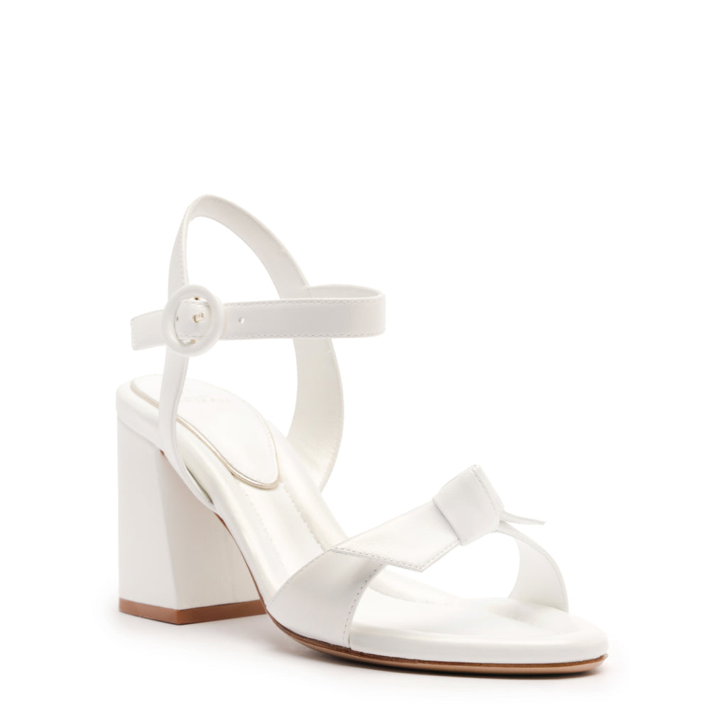 Clarita Bridal 75 Flare in Pearl/White
