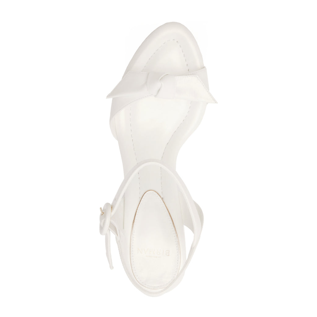 Clarita Bridal 75 Flare in Pearl/White