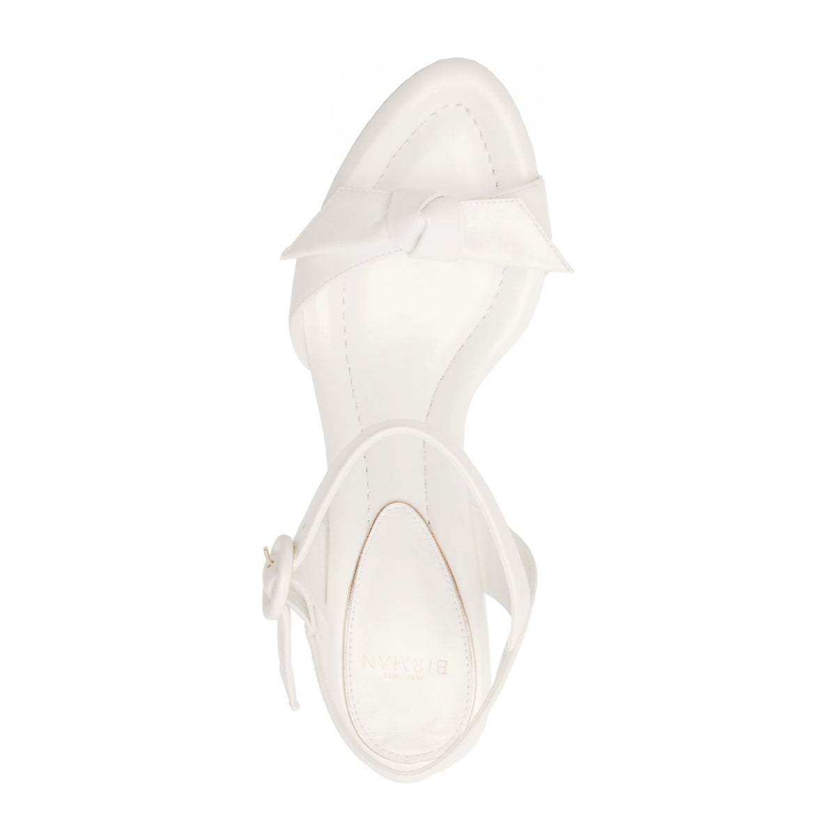 Clarita Bridal 75 Flare in Pearl/White