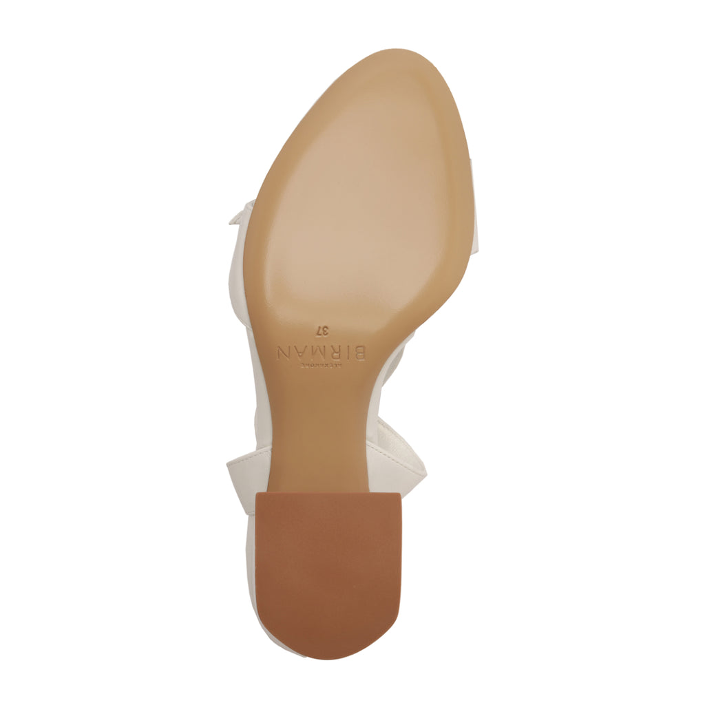 Clarita Bridal 75 Flare in Pearl/White