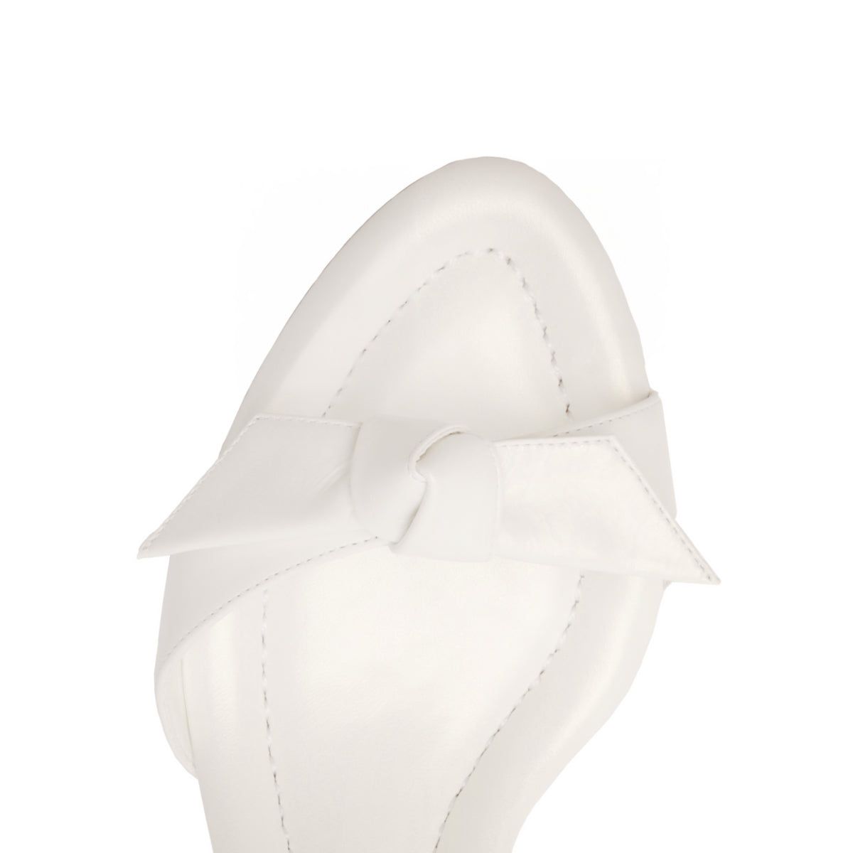 Clarita Bridal 75 Flare in Pearl/White